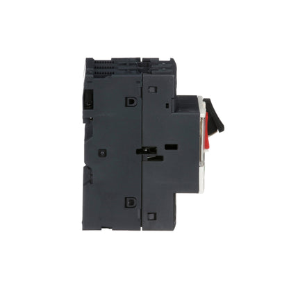 Interruptor de Motor Termomagnético GV2 Ajustable de 4A a 6.3A, 690 VCA, 3 Polos, 100 kA, Conexión por Tornillo Schneider Electric GV2ME10