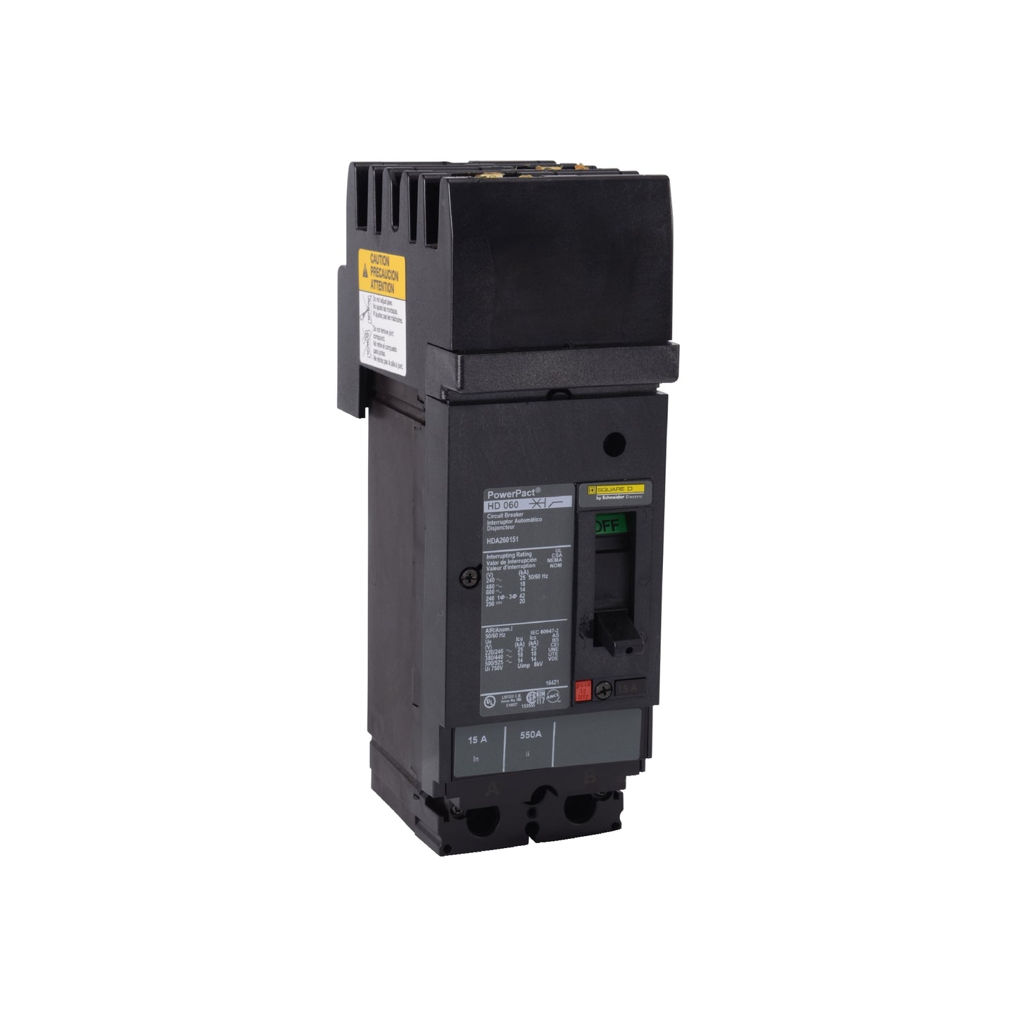 Interruptor Caja Moldeada Schneider Electric HDA260501