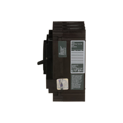 Interruptor termomagnético PowerPacT H, de 70A, 3 polos, 18kA a 600V, I-Line Schneider Electric HGL36070