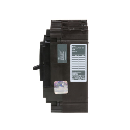 Interruptor termomagnético PowerPacT H, de 150A, 3 polos, 35kA a 600V, I-Line Schneider Electric HGL36150