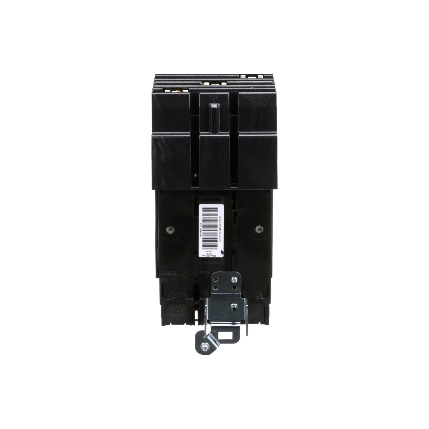 Interruptor termomagnético PowerPacT H, de 80A, 3 polos, 25kA a 600V, I-Line Schneider Electric HJA36080