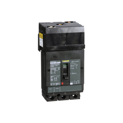 Interruptor termomagnético PowerPacT H, de 80A, 3 polos, 25kA a 600V, I-Line Schneider Electric HJA36080