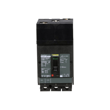 Interruptor termomagnético PowerPacT H, de 90A, 3 polos, 25kA a 600V, I-Line Schneider Electric HJA36090