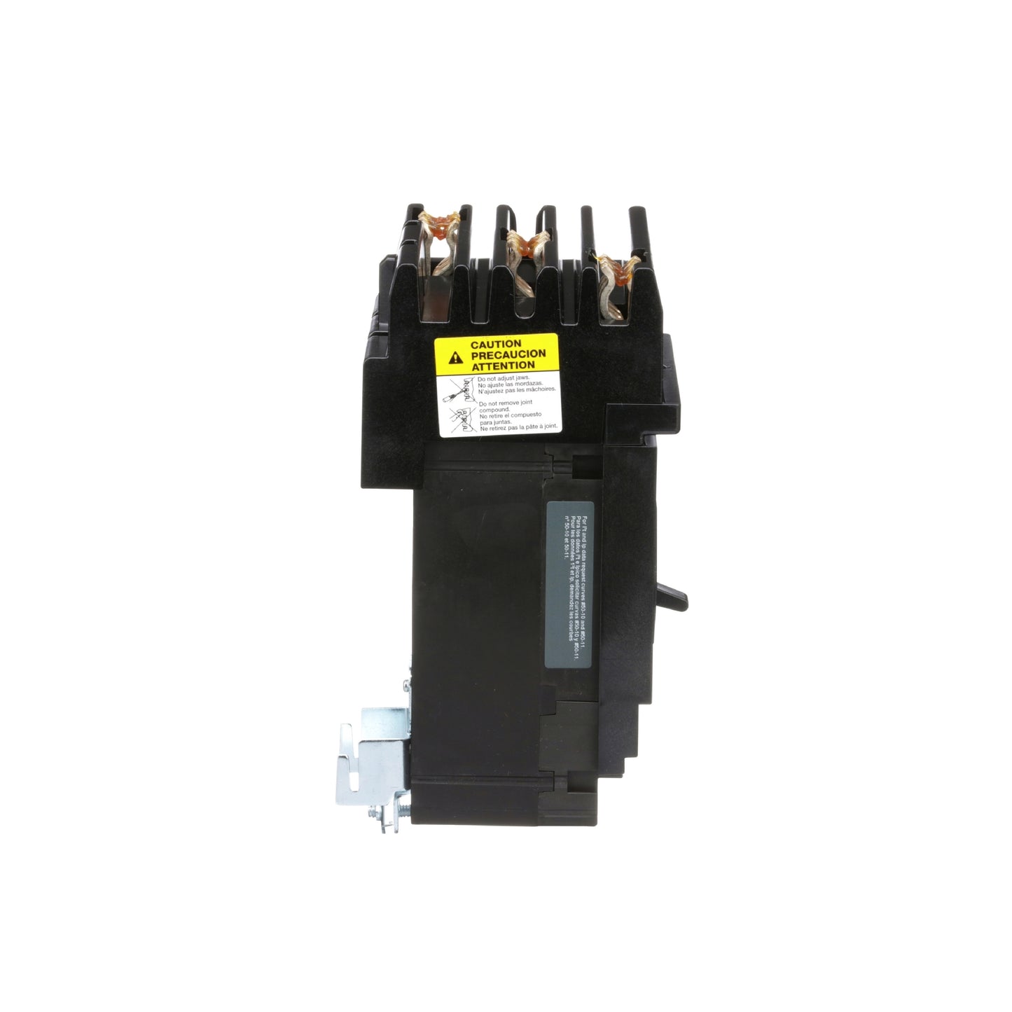 Interruptor termomagnético PowerPacT H, de 150A, 3 polos, 25kA a 600V, I-Line Schneider Electric HJA36150