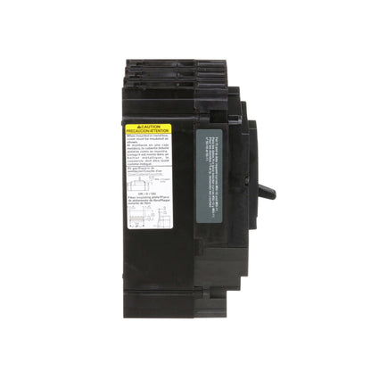Interruptor termomagnético PowerPacT H, de 100A, 3 polos, 65kA a 600V, I-Line Schneider Electric HJL36100