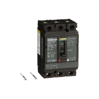 Interruptor termomagnético PowerPacT H, de 150A, 3 polos, 65kA a 600V, I-Line Schneider Electric HJL36150