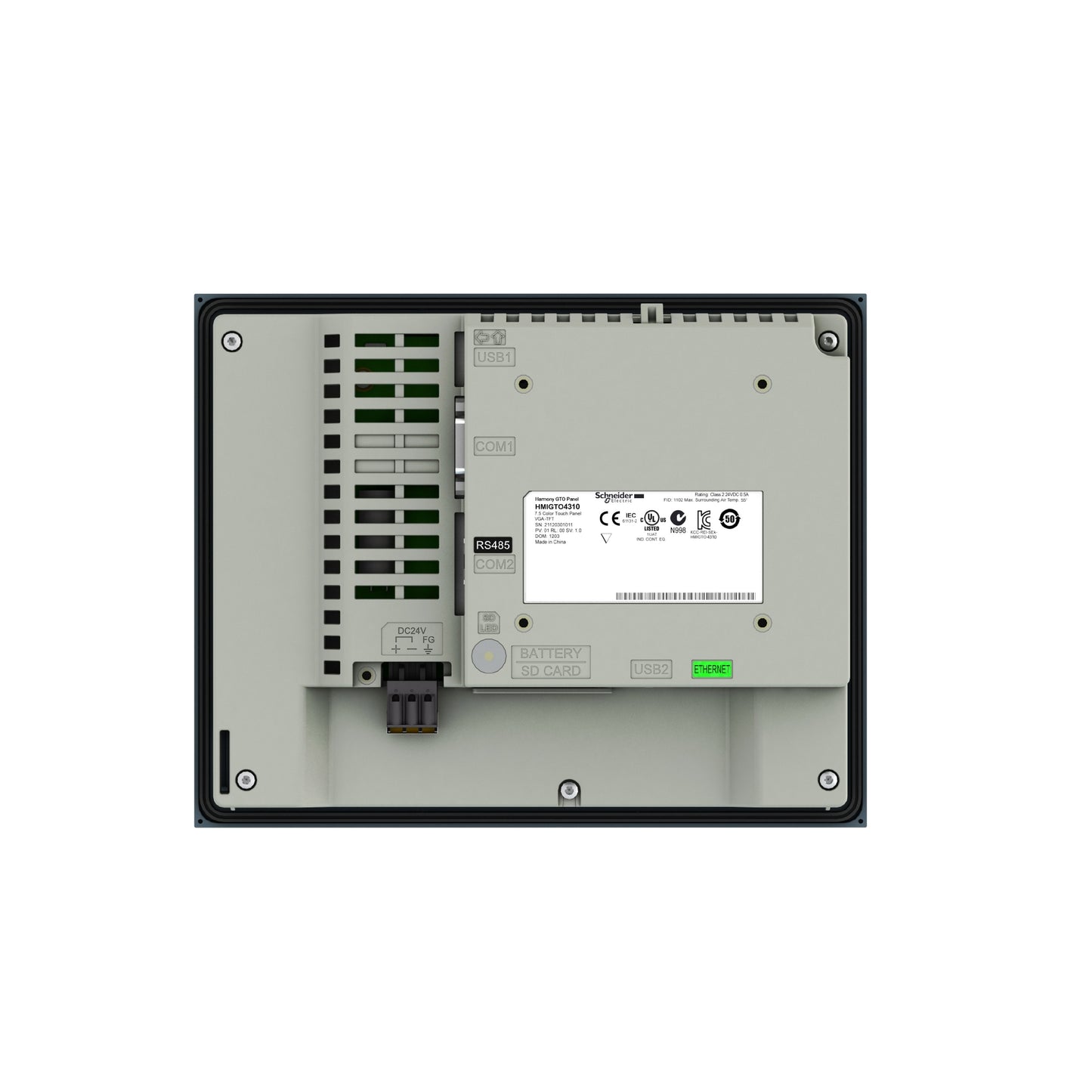 Terminal Táctil Hmi 640 X 480 Pixels Vga- 7.5"-TFT-96 Mb Schneider Electric HMIGTO4310
