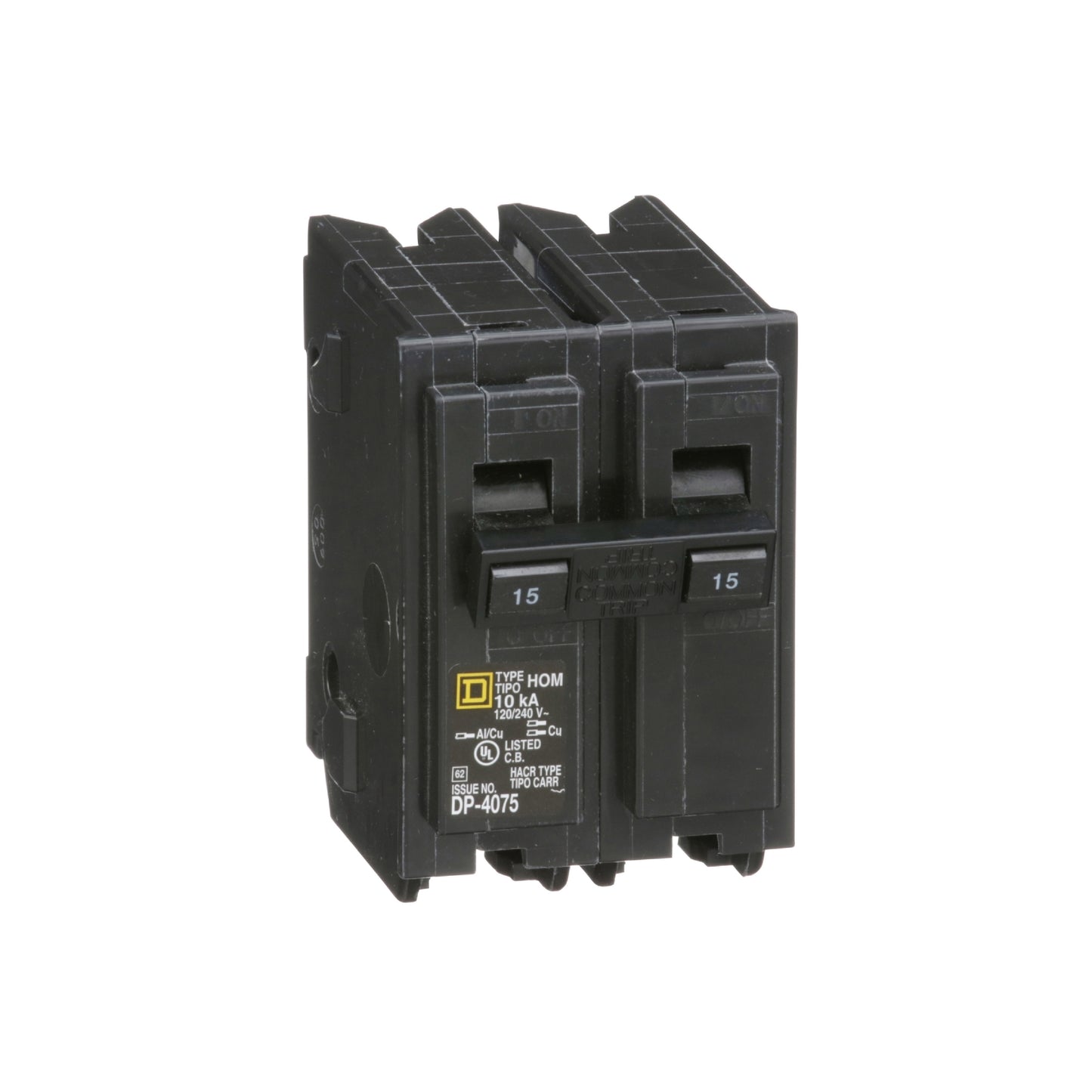 Homeline-Interruptor Miniatura Enchufable 10 kA 2x15 A Schneider Electric HOM215