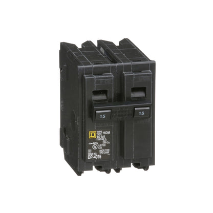 Homeline-Interruptor Miniatura Enchufable 10 kA 2x15 A Schneider Electric HOM215