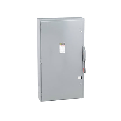Interruptor de Seguridad sin Porta Fusibles Square D de 400A, 3 Polos, 600V, NEMA 1 Schneider Electric HU365