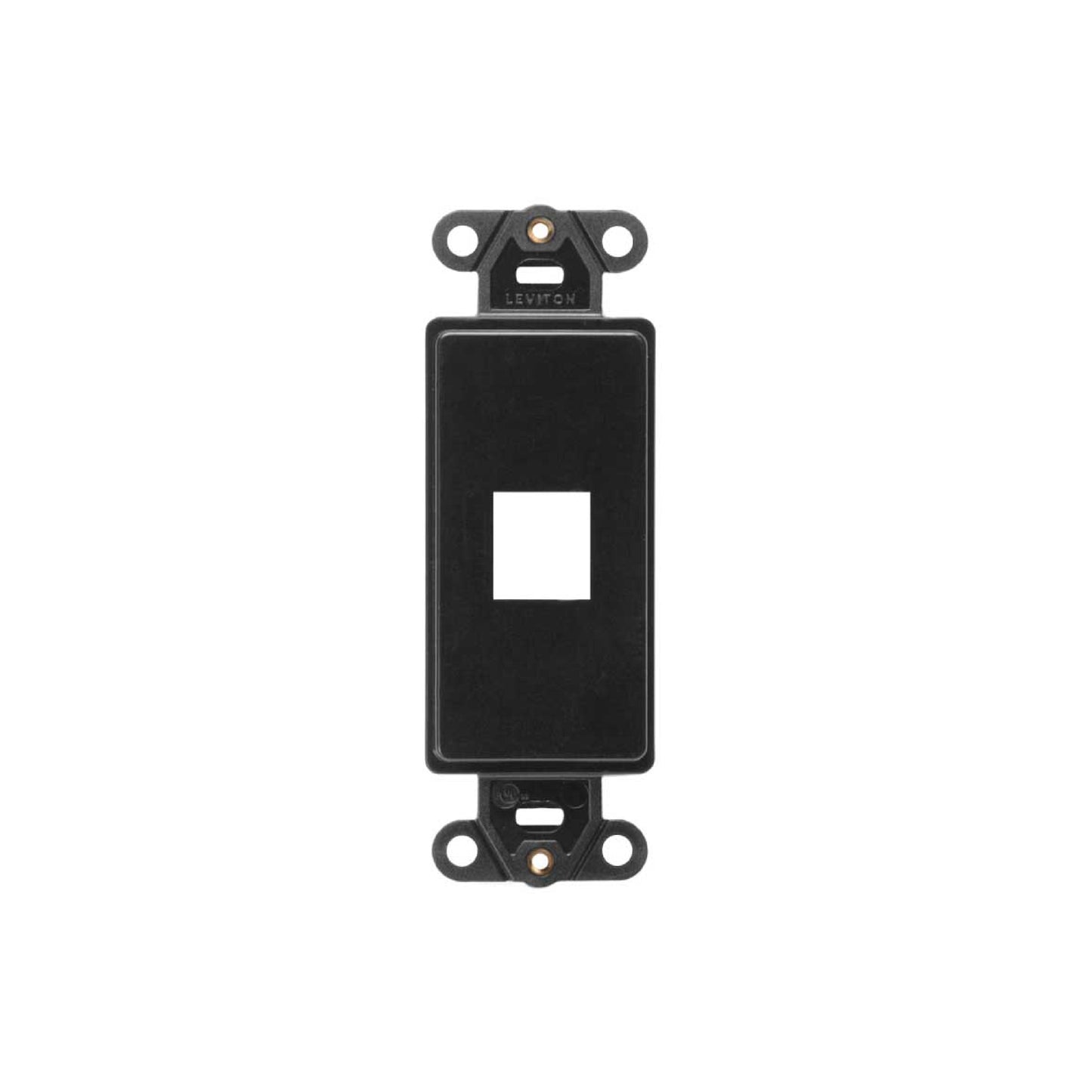 Chasis 1 Módulo Negro Decora Leviton