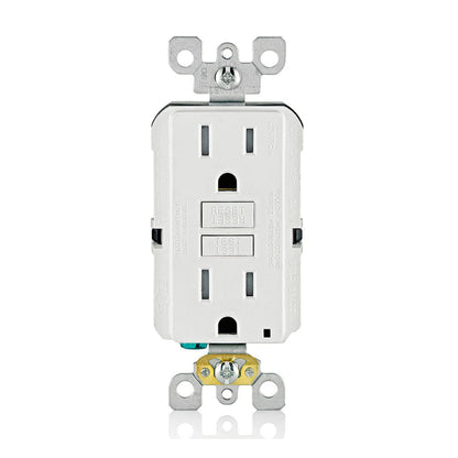Contacto Dúplex GFCI Smartlock 15A 125V Blanco Leviton