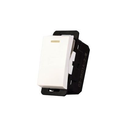 Apagador de 3 vías 1/3 10A 125V Blanco Stalo & Kristalo Leviton