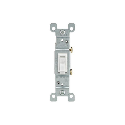 Apagador de Palanca 15A 120V Blanco Leviton