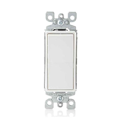 Apagador Sencillo 15A Blanco Decora Leviton
