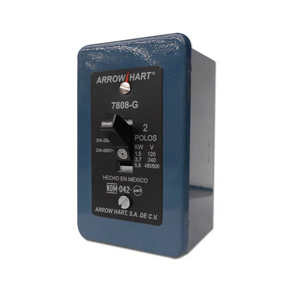 Interruptor 2P 1T 2P 30A Arrow Hart Eaton