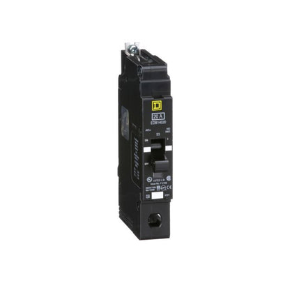 Interruptor Atornillable Marco E 1P 20A 277 Vca 18/25kA Square D Schnieder Electric EDB14020