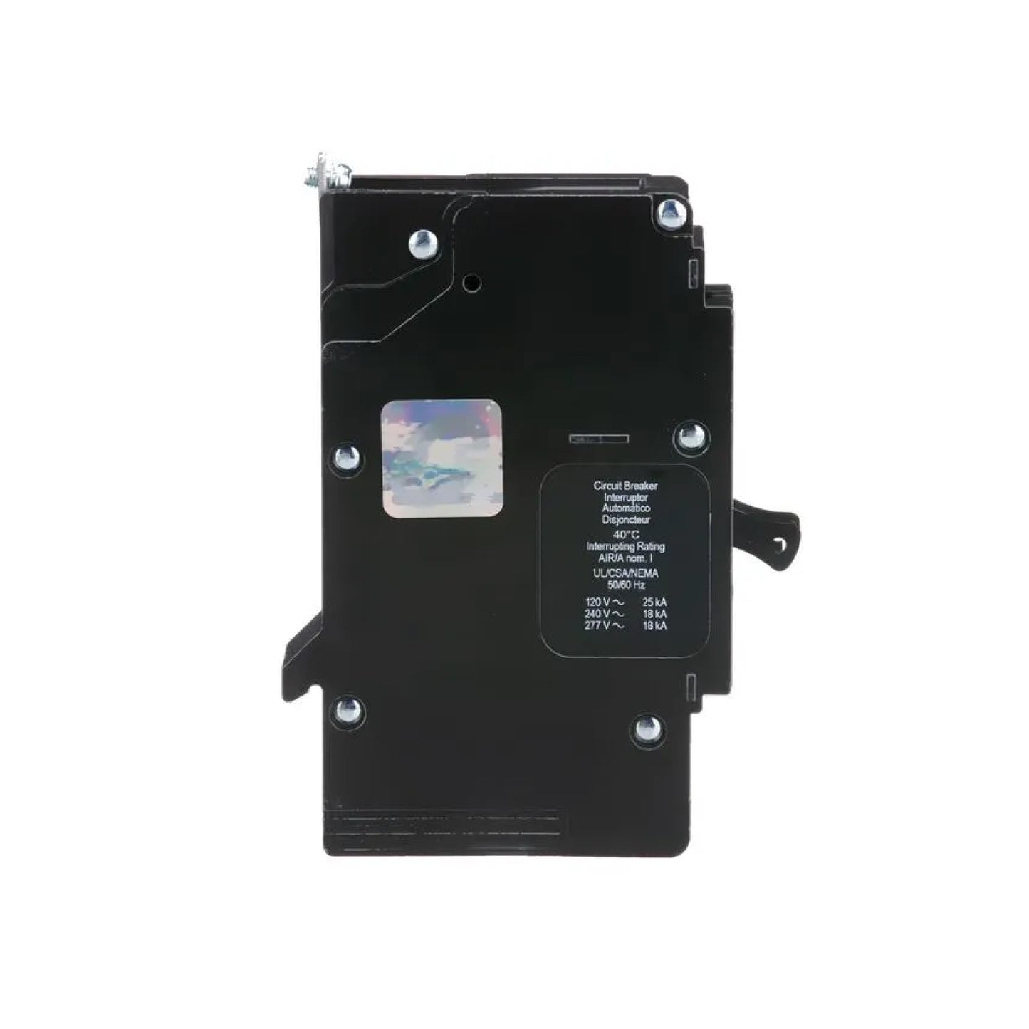 Interruptor Atornillable Marco E 1P 20A 277 Vca 18/25kA Square D Schnieder Electric EDB14020