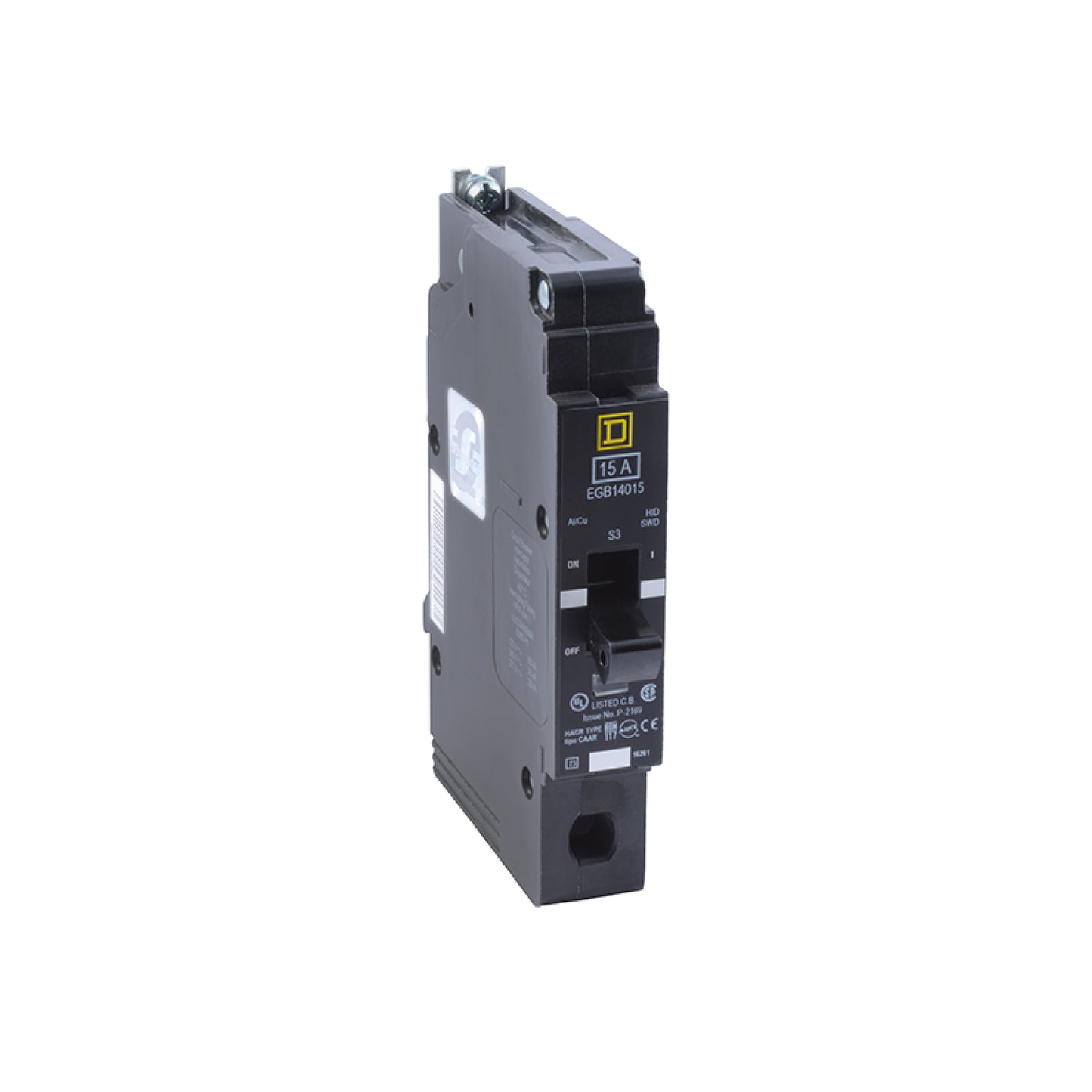 Interruptor Atornillable Marco E 1P 30A a 277 Vca 35/65kA Square D Schnieder Electric EGB14030