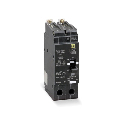 Interruptor Atornillable Marco E 2P 100A 480/277 Vca 18/25kA Square D Schnieder Electric EDB24100