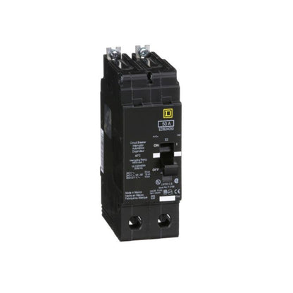 Interruptor Atornillable Marco E 2P 50A 480 Vca 18/25kA Square D Schnieder Electric EDB24050