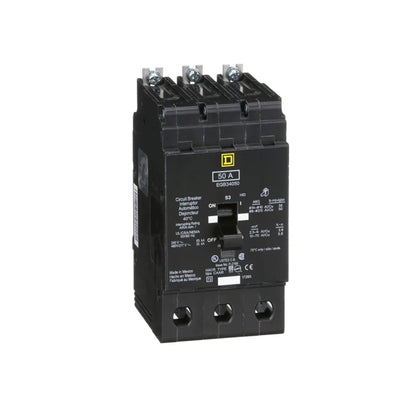 Interruptor Atornillable Marco E 3P 50A a 480/277 Vca 18/25kA Square D Schnieder Electric EGB34050