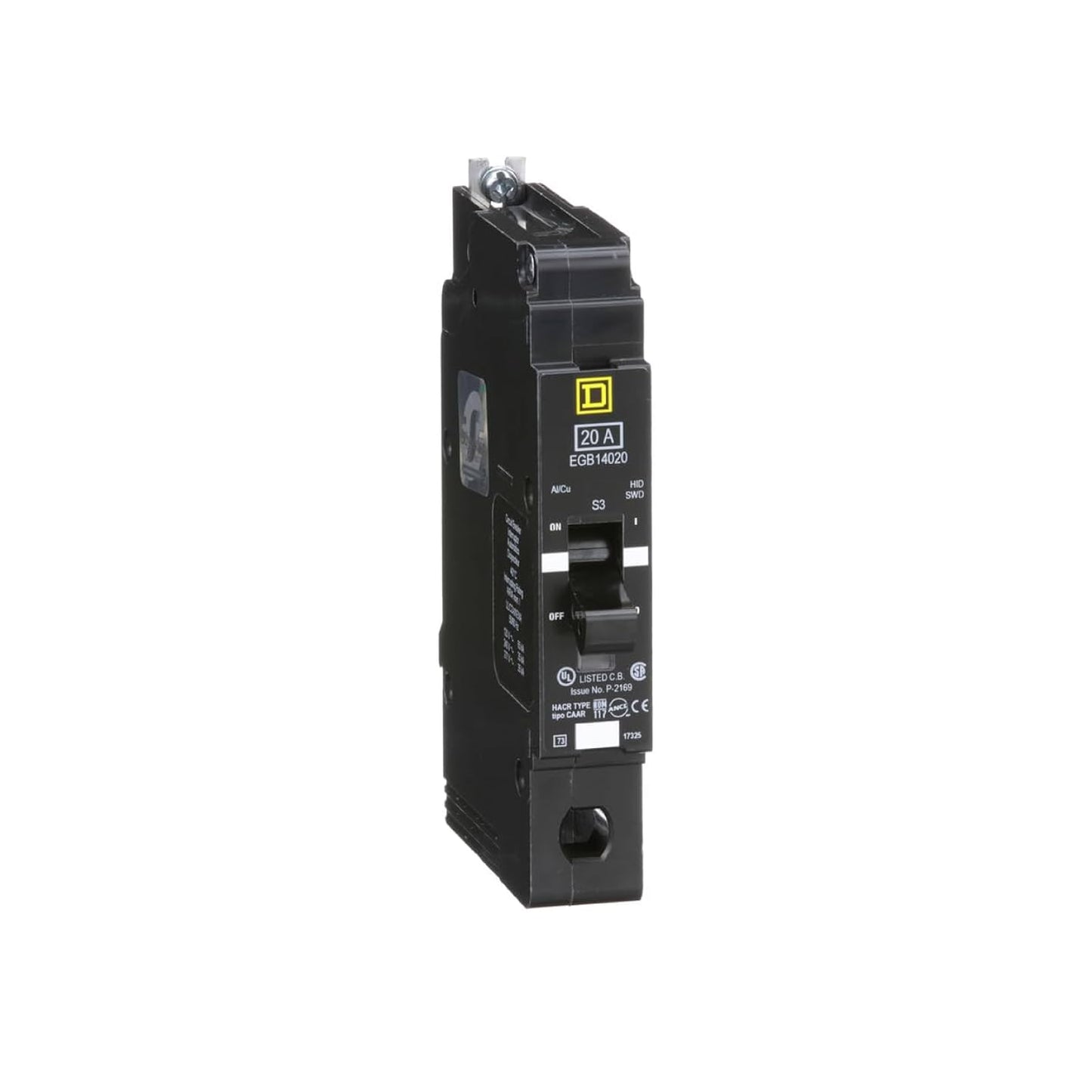 Interruptor Atornillable Marco E 3P 80A 277 Vca 35/65kA Square D Schnieder Electric EGB14020