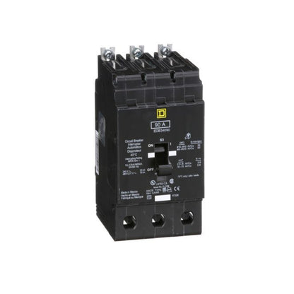 Interruptor Atornillable Marco E 3P 90A 480Y/277 Vca 18/25kA Square D Schnieder Electric EDB34090