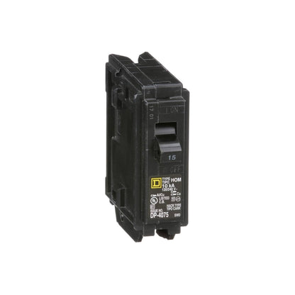 Interruptor Enchufable Homeline 1 Polo 15 A Square D Schneider Electric HOM115