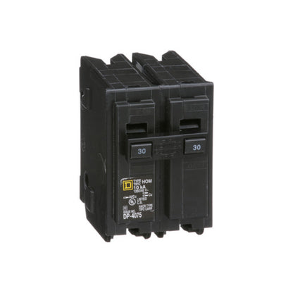 Interruptor Enchufable Homeline 2 Polos 30 A Square D Schneider Electric HOM230