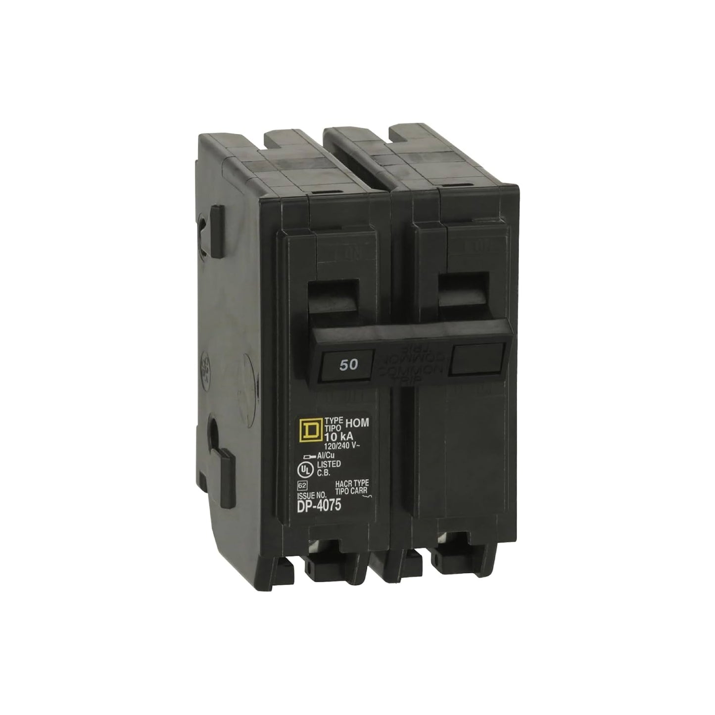 Interruptor Enchufable Homeline 2 Polos 50 A Square D Schneider Electric HOM250