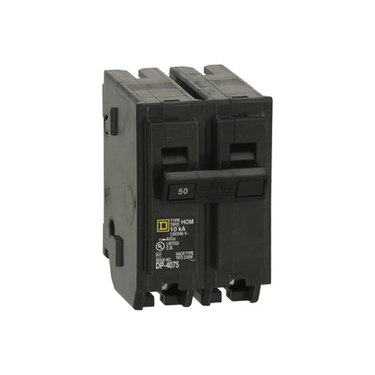 Interruptor Enchufable Homeline 2 Polos 50 A Square D Schneider Electric HOM250