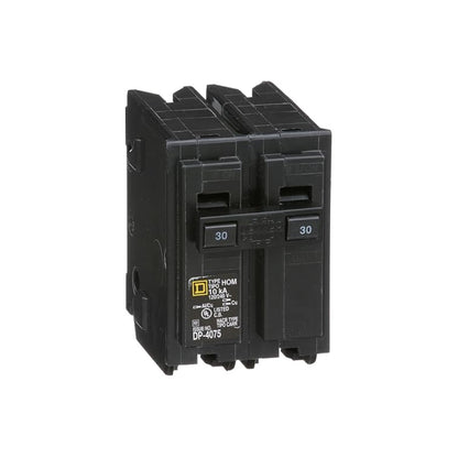 Interruptor Enchufable Homeline 2 Polos 60 A Square D Schneider Electric HOM260