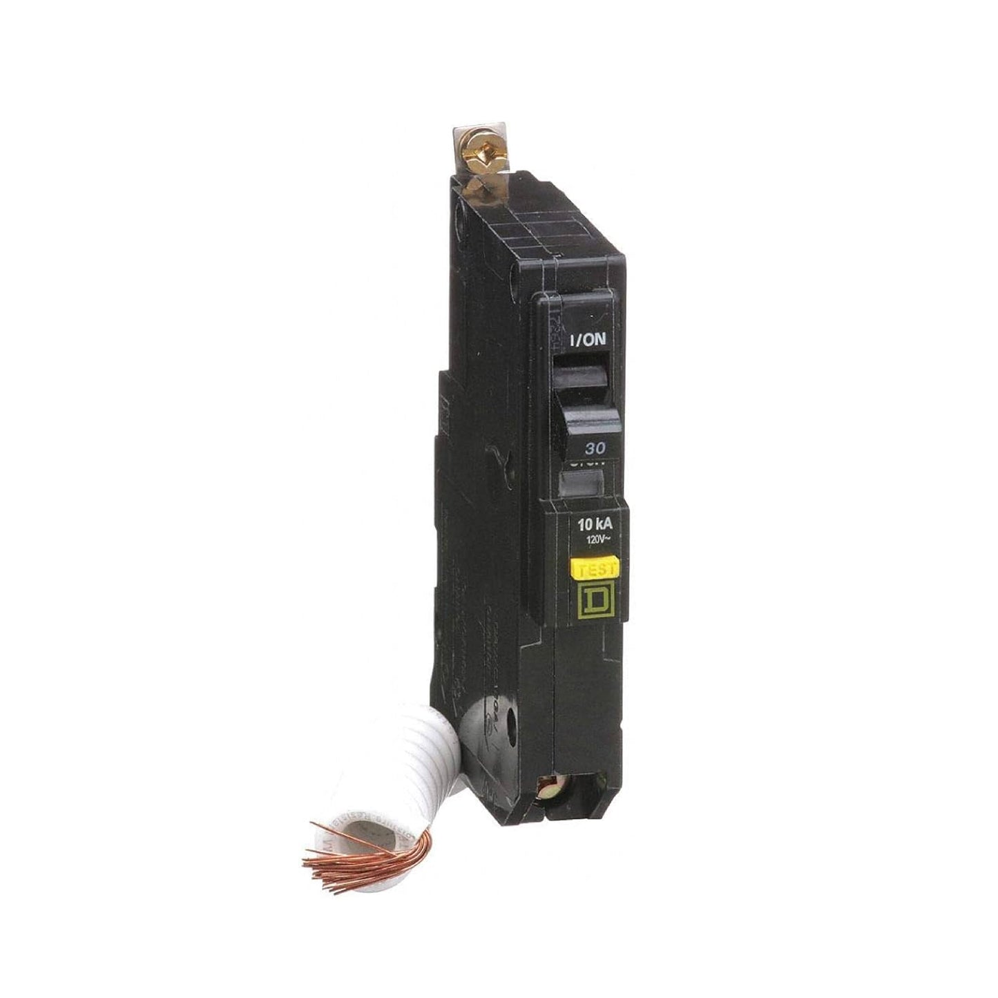 Interruptor Termoagnético 1 Polo 15 A con Protección Falla a Tierra Square D Atornillable Schneider Electric QOB130GFI