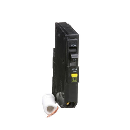 Interruptor Termoagnético 1 Polo 15 A con Protección Falla a Tierra Square D Enchufable Schneider Electric QO115GFI