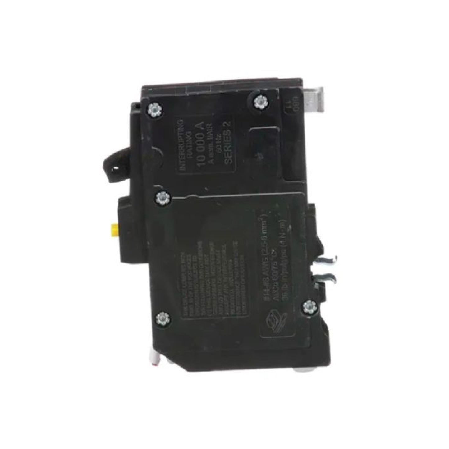 Interruptor Termoagnético 1 Polo 20 A con Protección Falla a Tierra Square D Enchufable Schneider Electric QO120GFI