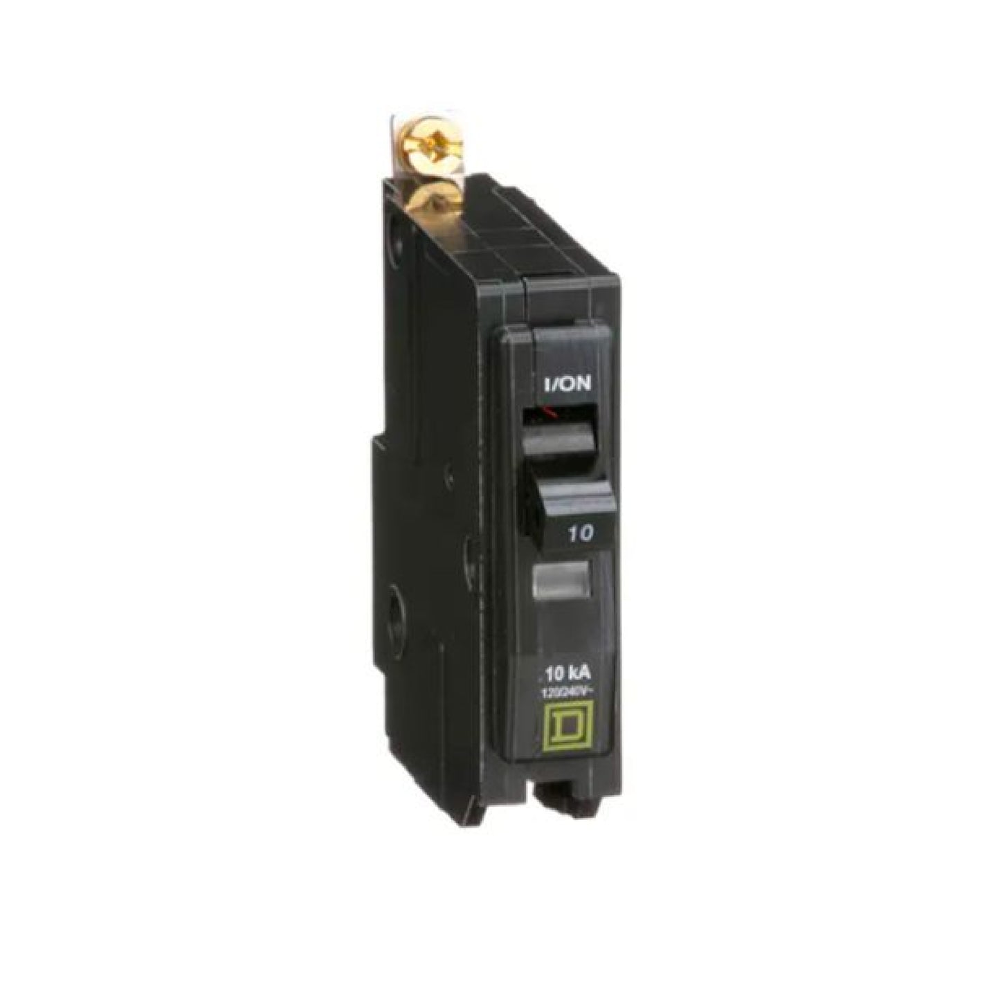 Interruptor Termomagnético 1 Polo 10 A Square D Atornillable Schneider Electric QOB110