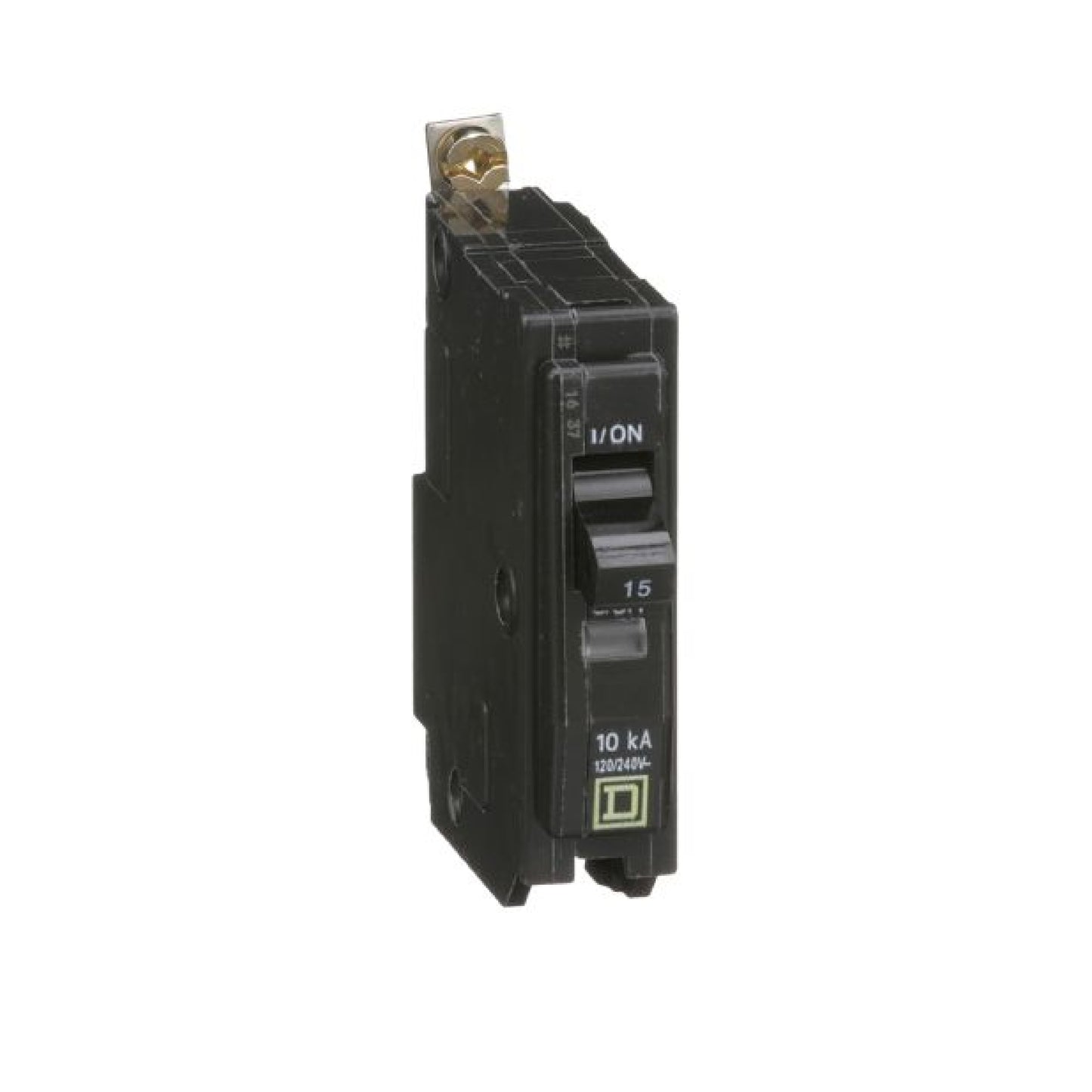 Interruptor Termomagnético 1 Polo 15 A Square D Atornillable Schneider Electric QOB115