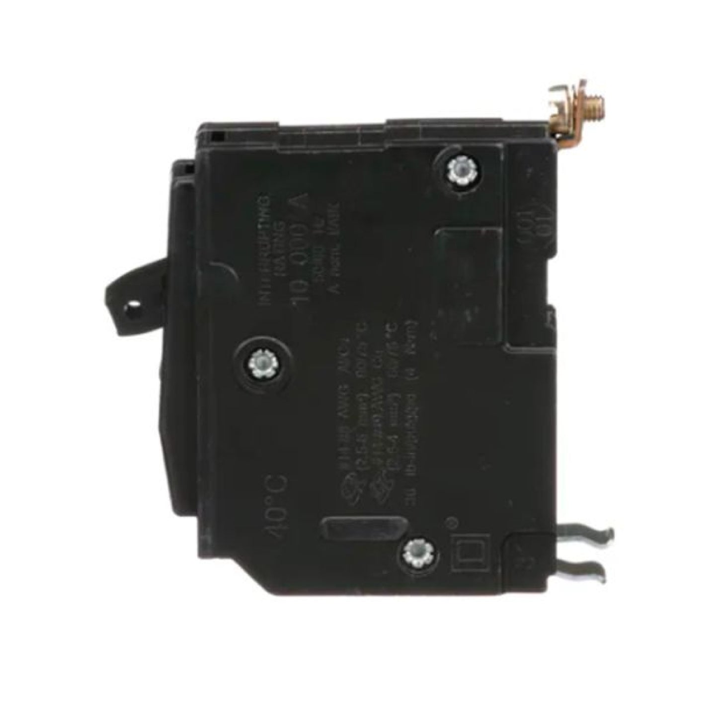 Interruptor Termomagnético 1 Polo 15 A Square D Atornillable Schneider Electric QOB115