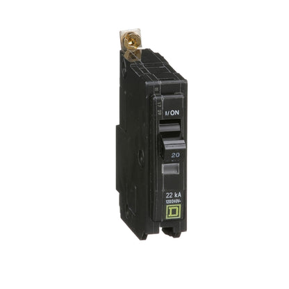 Interruptor Termomagnético 1 Polo 20 A Atornillable Schneider Electric QOB120VH