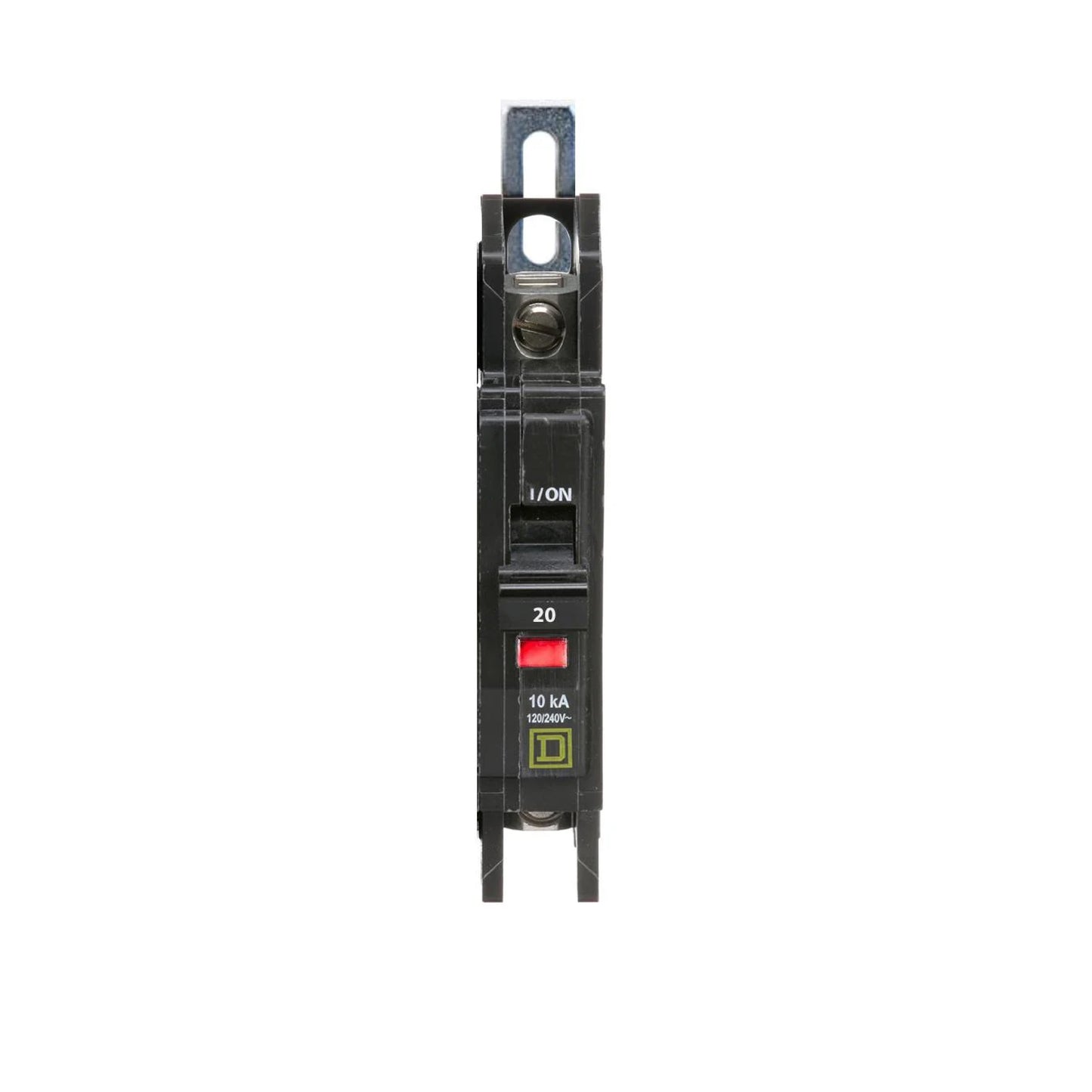 Interruptor Termomagnético 1 Polo 20 A Riel Din Schneider Electric QOU120