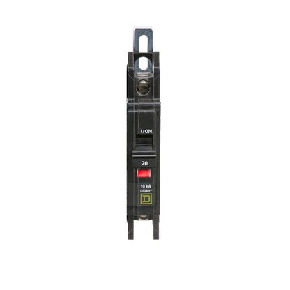 Interruptor Termomagnético 1 Polo 20 A Riel Din Schneider Electric QOU120