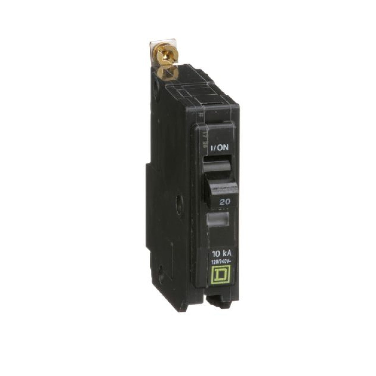 Interruptor Termomagnético 1 Polo 20 A Square D Atornillable Schneider Electric QOB120