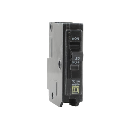 Interruptor Termomagnético 1 Polo 20 A Square D Enchufable Schneider Electric QO120