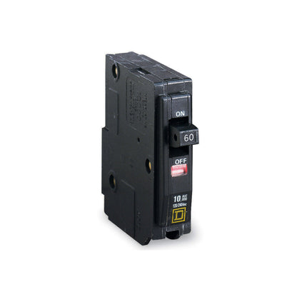 Interruptor Termomagnético 1 Polo 60 A Square D Enchufable Schneider Electric QO160