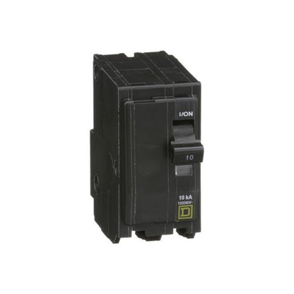 Interruptor Termomagnético 2 Polos 10 A Square D Enchufable Schneider Electric QO210