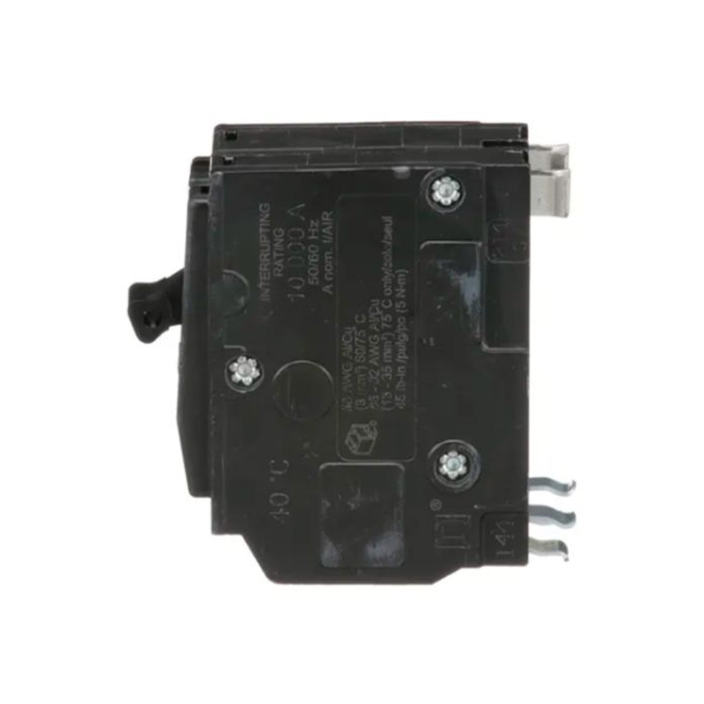 Interruptor Termomagnético 2 Polos 60 A Square D Enchufable Schneider Electric QO260