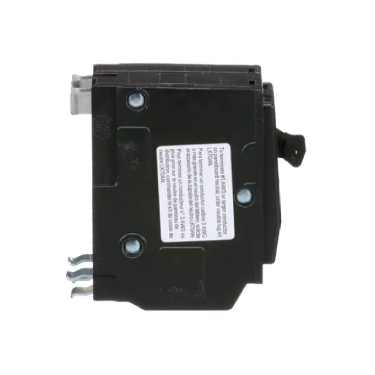 Interruptor Termomagnético 2 Polos 70 A Square D Enchufable Schneider Electric QO270