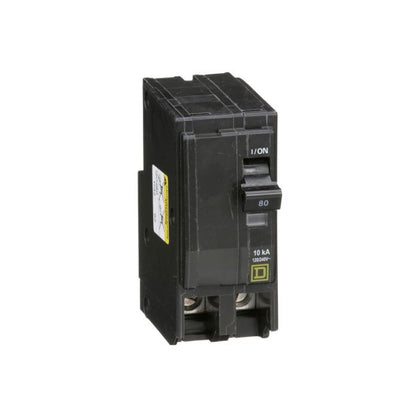 Interruptor Termomagnético 2 Polos 80 A Square D Enchufable Schneider Electric QO280