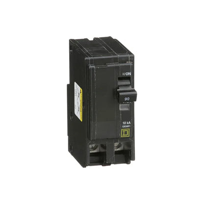 Interruptor Termomagnético 2 Polos 90 A Square D Enchufable Schneider Electric QO290